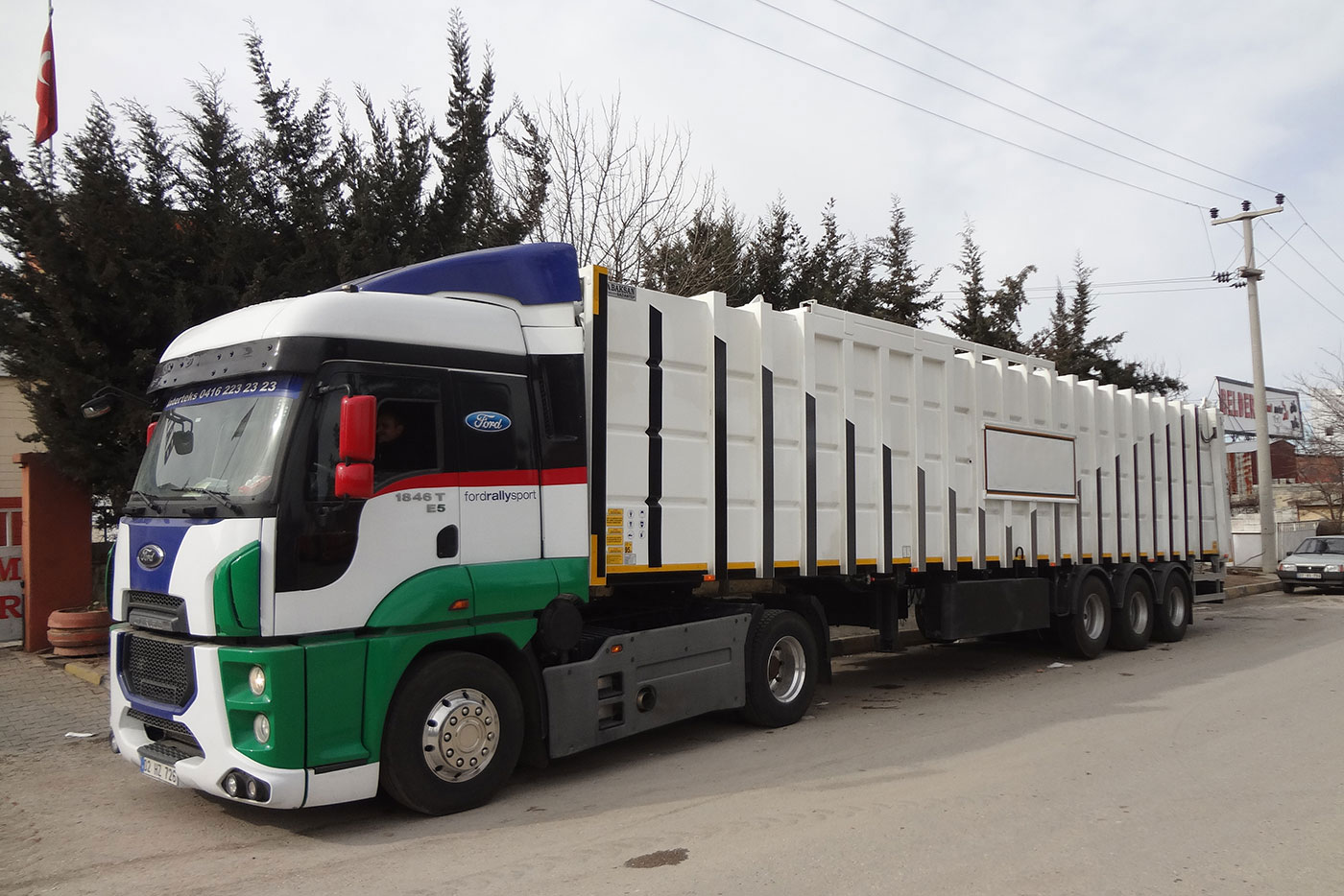 Çöp Transfer Semi Treyler, görsel 2