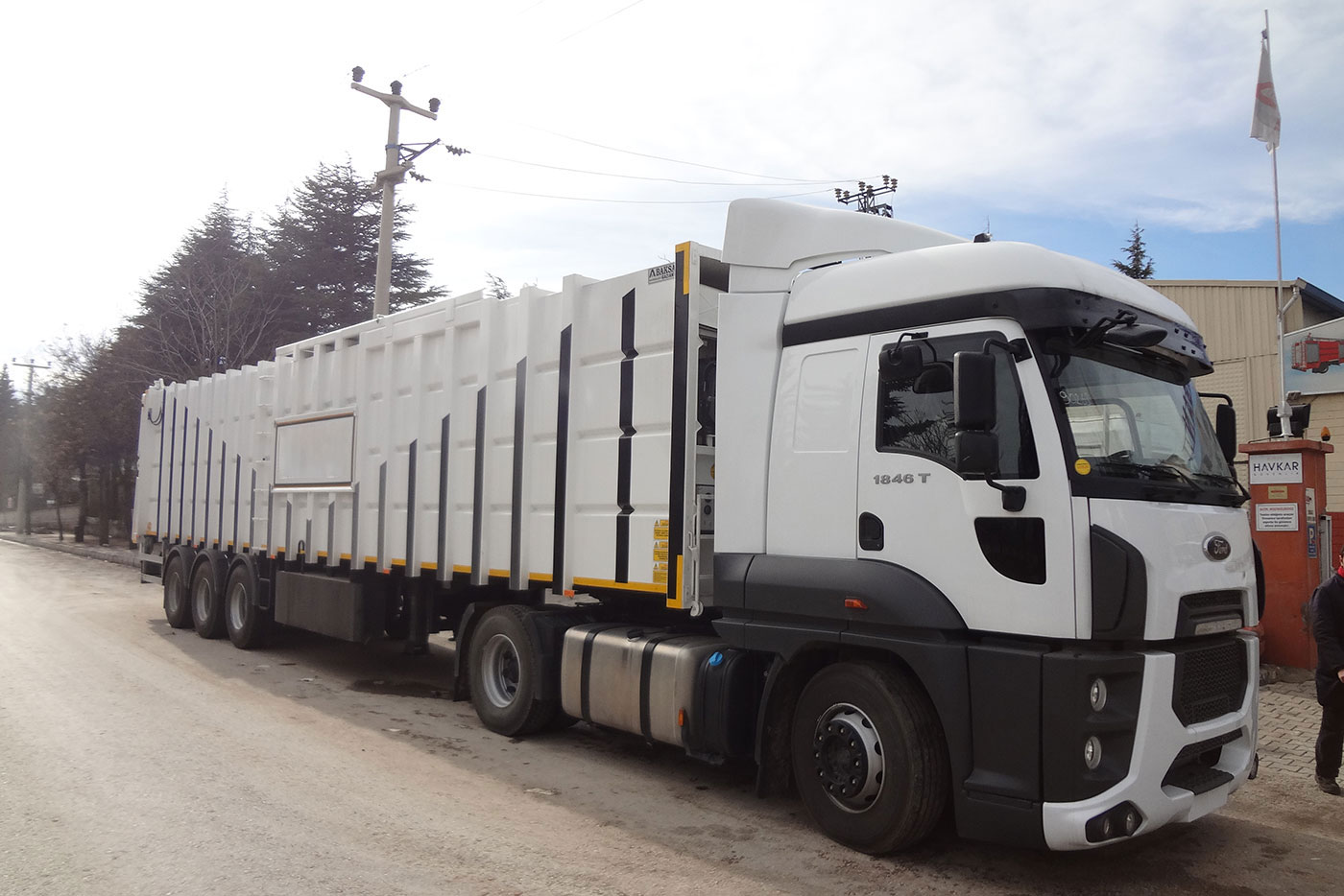 Çöp Transfer Semi Treyler, görsel 3