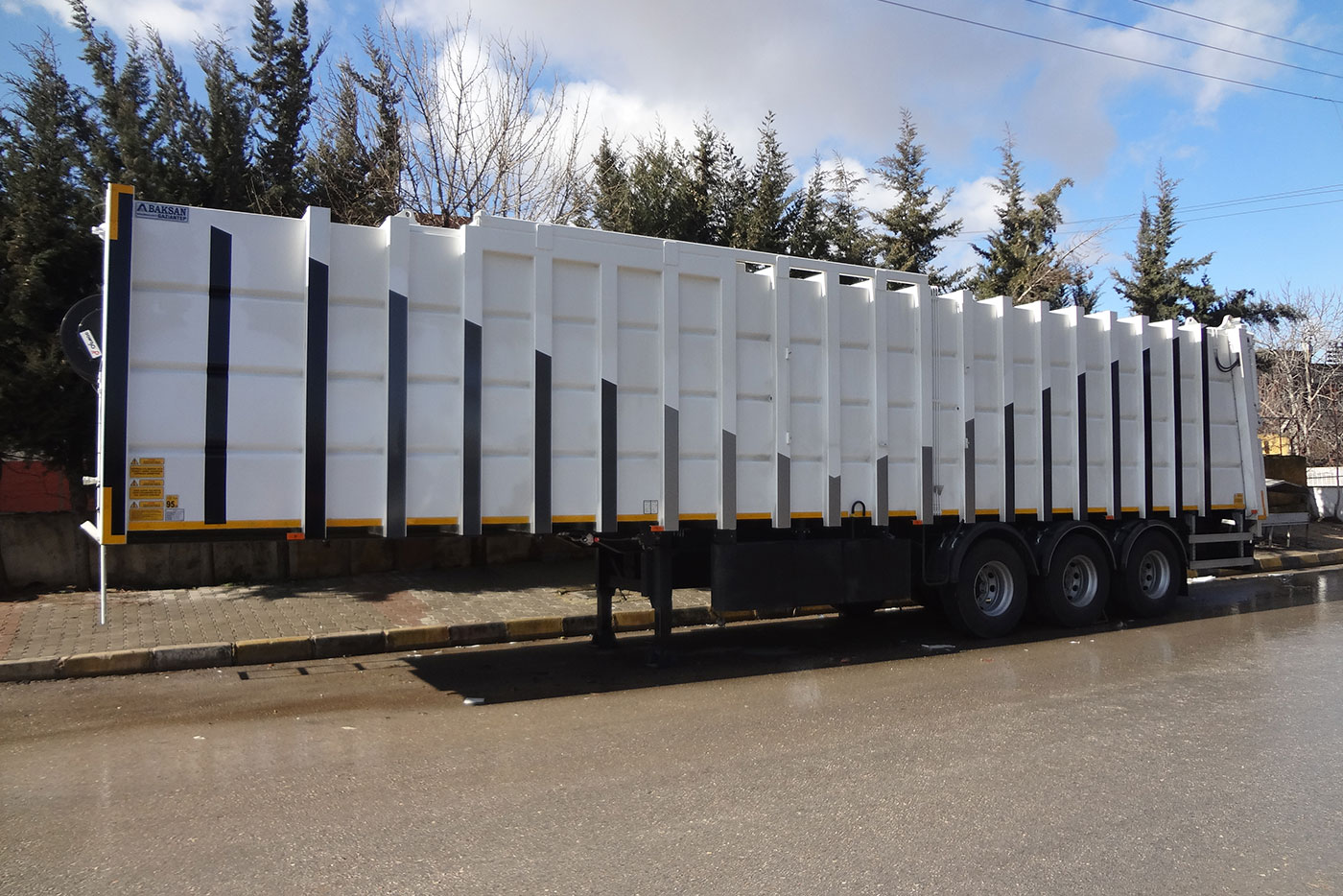 Çöp Transfer Semi Treyler, görsel 4