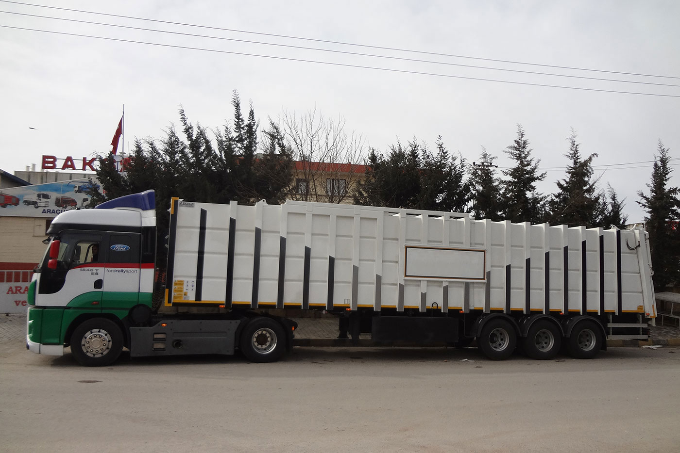 Çöp Transfer Semi Treyler, görsel 5